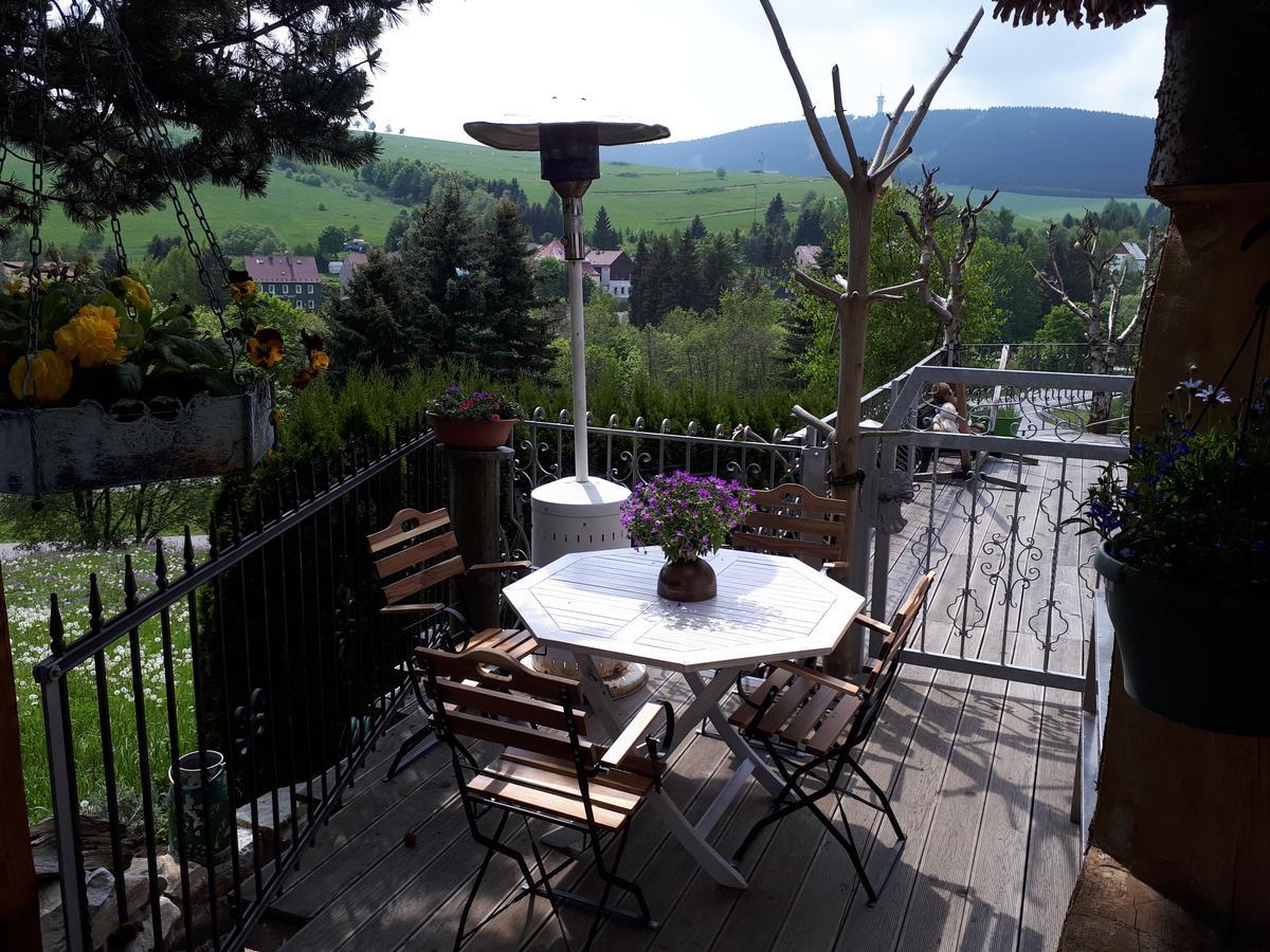Ferienwohnung Aronia Garten Oberwiesenthal Eksteriør bilde